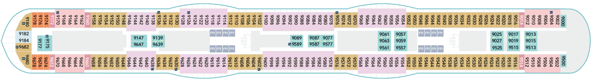 Deck 9 plan
